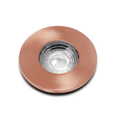 Rose Gold GU10 Fire Rated IP65 Downlight