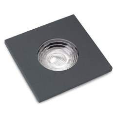 Graphite Grey GU10 Fire Rated IP65 Square Downlight