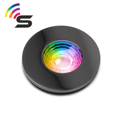 Black Nickel Fire Rated Colour Changing Smart LED IP65 Downlight