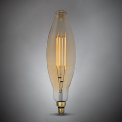 LARGE 4W E27 ES Vintage 3.5K BT120 LED Light Bulb 1800K Dimmable
