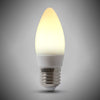 4w E27 ES 4100K Opal Dimmable LED Candle Bulb