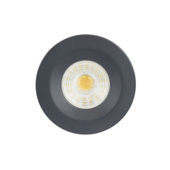 Anthracite CCT Fire Rated LED Dimmable 10W IP65 Downlight